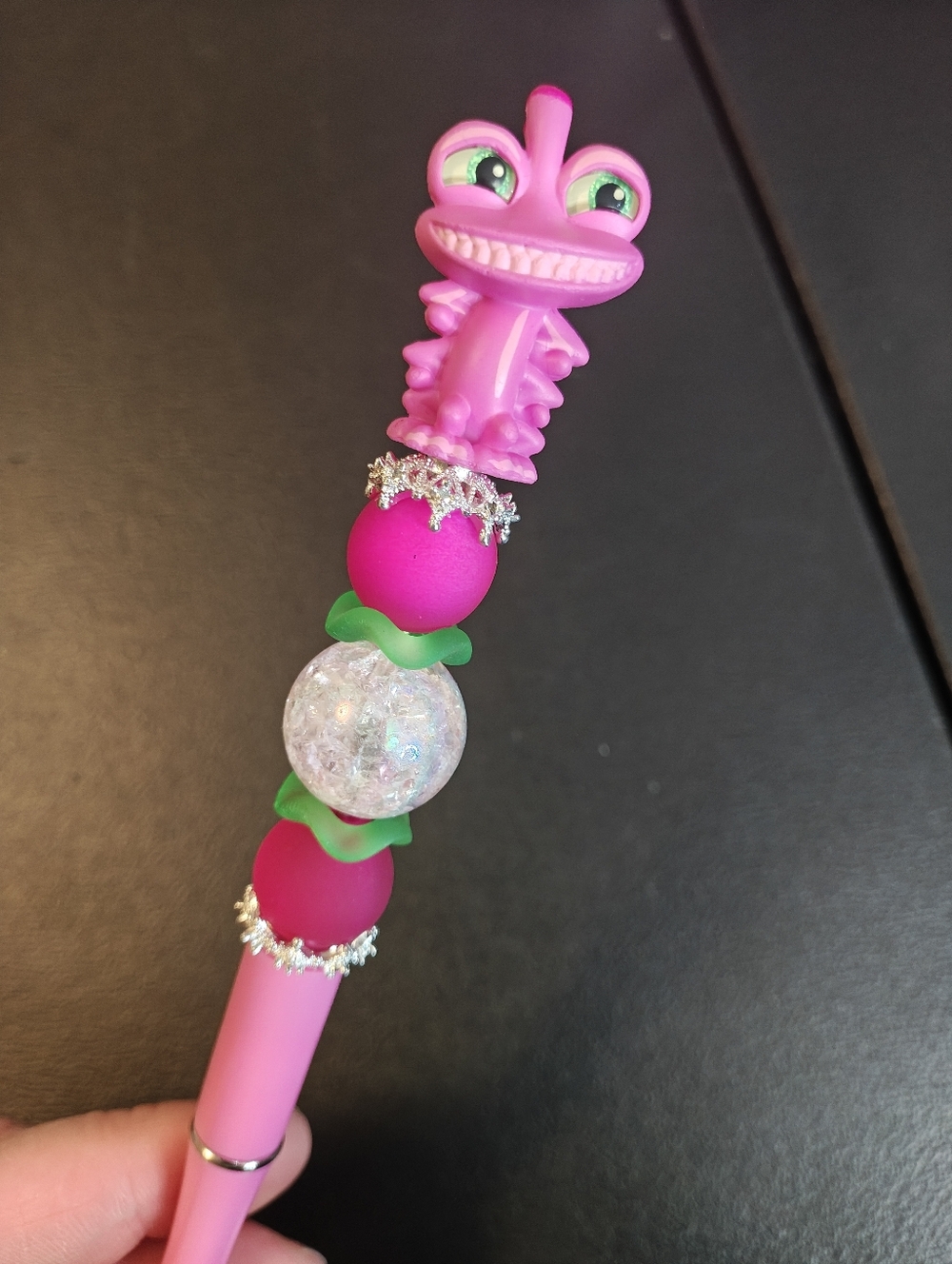 Disney Doorable Beaded Pen Neon Pop Randall From Monsters Inc
